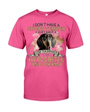 Dachshund-CS3066-Short Temper Classic T-Shirt tile