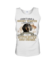 Dachshund-CS3066-Short Temper Unisex Tank tile