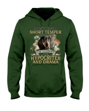 Dachshund-CS3066-Short Temper Hooded Sweatshirt tile