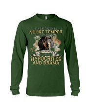 Dachshund-CS3066-Short Temper Long Sleeve Tee tile