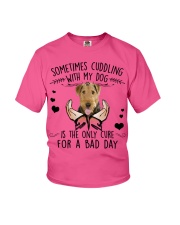 Airedale Terrier-NT127-For A Bad Day Youth T-Shirt tile