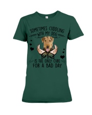 Airedale Terrier-NT127-For A Bad Day Premium Fit Ladies Tee tile