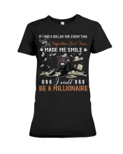 Staffordshire Bull Terrier 2-CS3957-Made Me Smile-V2 Premium Fit Ladies Tee tile
