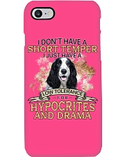 English Cocker Spaniel-CS3066-Short Temper Phone Case tile