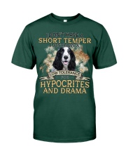 English Cocker Spaniel-CS3066-Short Temper Premium Fit Mens Tee tile