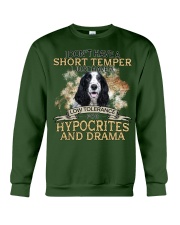 English Cocker Spaniel-CS3066-Short Temper Crewneck Sweatshirt tile