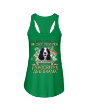 English Cocker Spaniel-CS3066-Short Temper Ladies Flowy Tank tile