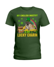English Mastiff-CS4143-Lucky Charm-V2 Ladies T-Shirt tile