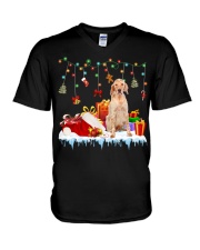 English Setter-DN2361-Christmas-V2 V-Neck T-Shirt tile
