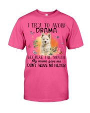 Berger Blanc Suisse-CS3267-I Try To Avoid Classic T-Shirt tile