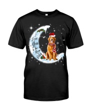 Golden Retriever-CS3944-I Love You-V5 Classic T-Shirt front