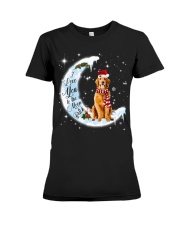 Golden Retriever-CS3944-I Love You-V5 Premium Fit Ladies Tee tile