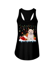 Maltipoo-DN2361-Christmas-V2 Ladies Flowy Tank tile