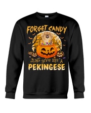 Pekingese-CS3158-Forget Candy Crewneck Sweatshirt tile