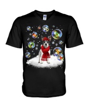 Jack Russell Terrier-DN2331-Christmas-V11 V-Neck T-Shirt tile