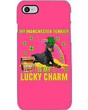 Manchester Terrier 2-CS4143-Lucky Charm-V2 Phone Case tile