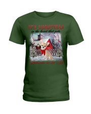 Chihuahua 2-CS3767-It's Christmas Ladies T-Shirt tile