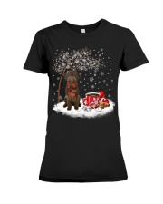Lagotto Romagnolo-CS3916-Christmas Dog-V13 Premium Fit Ladies Tee tile