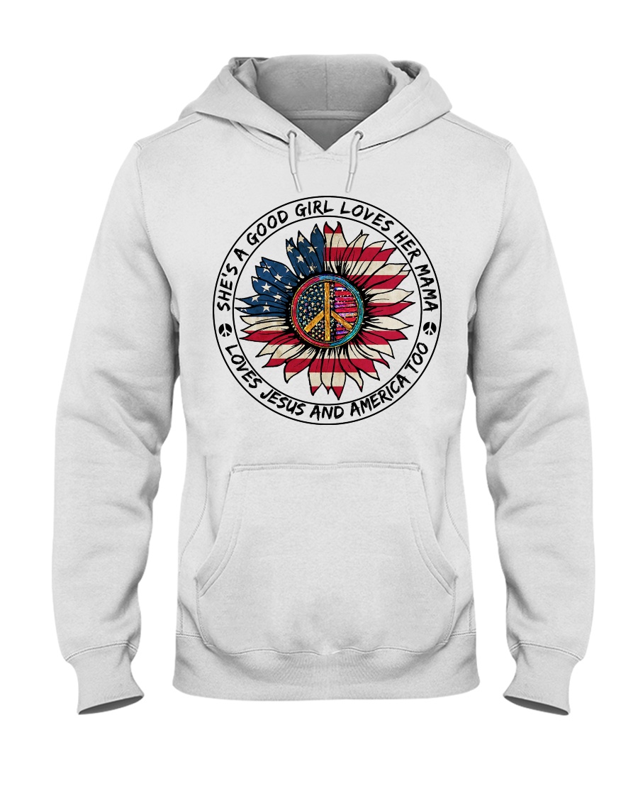 AMERICA-GOOD GIRL Hooded Sweatshirt