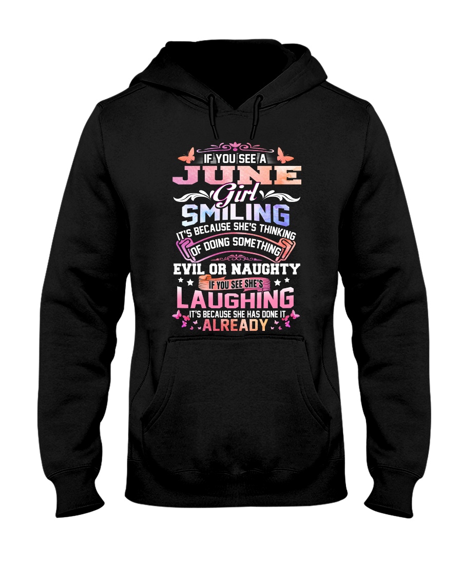 MONTH GIRL-6 Hooded Sweatshirt