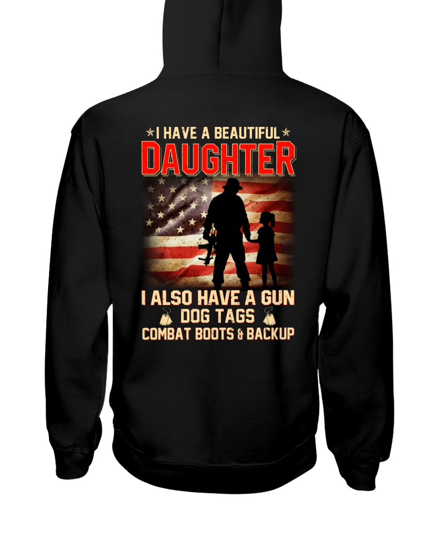 BEAUTIFUL DAUGHTER- Hooded Sweatshirt