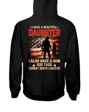 BEAUTIFUL DAUGHTER- Hooded Sweatshirt back