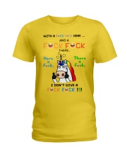 WITH A FLUCK Ladies T-Shirt thumbnail