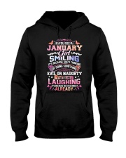 MONTH GIRL-1 Hooded Sweatshirt front