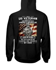 VET-MY VEINS Hooded Sweatshirt back