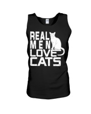 REAL MEN LOVE CATS Unisex Tank thumbnail