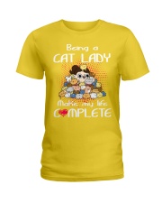 CAT LADY Ladies T-Shirt thumbnail