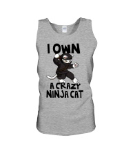CRAZY NINJA CAT Unisex Tank thumbnail