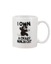 CRAZY NINJA CAT Mug thumbnail