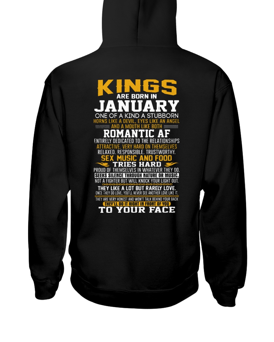 US-KING BORN-1 Hooded Sweatshirt
