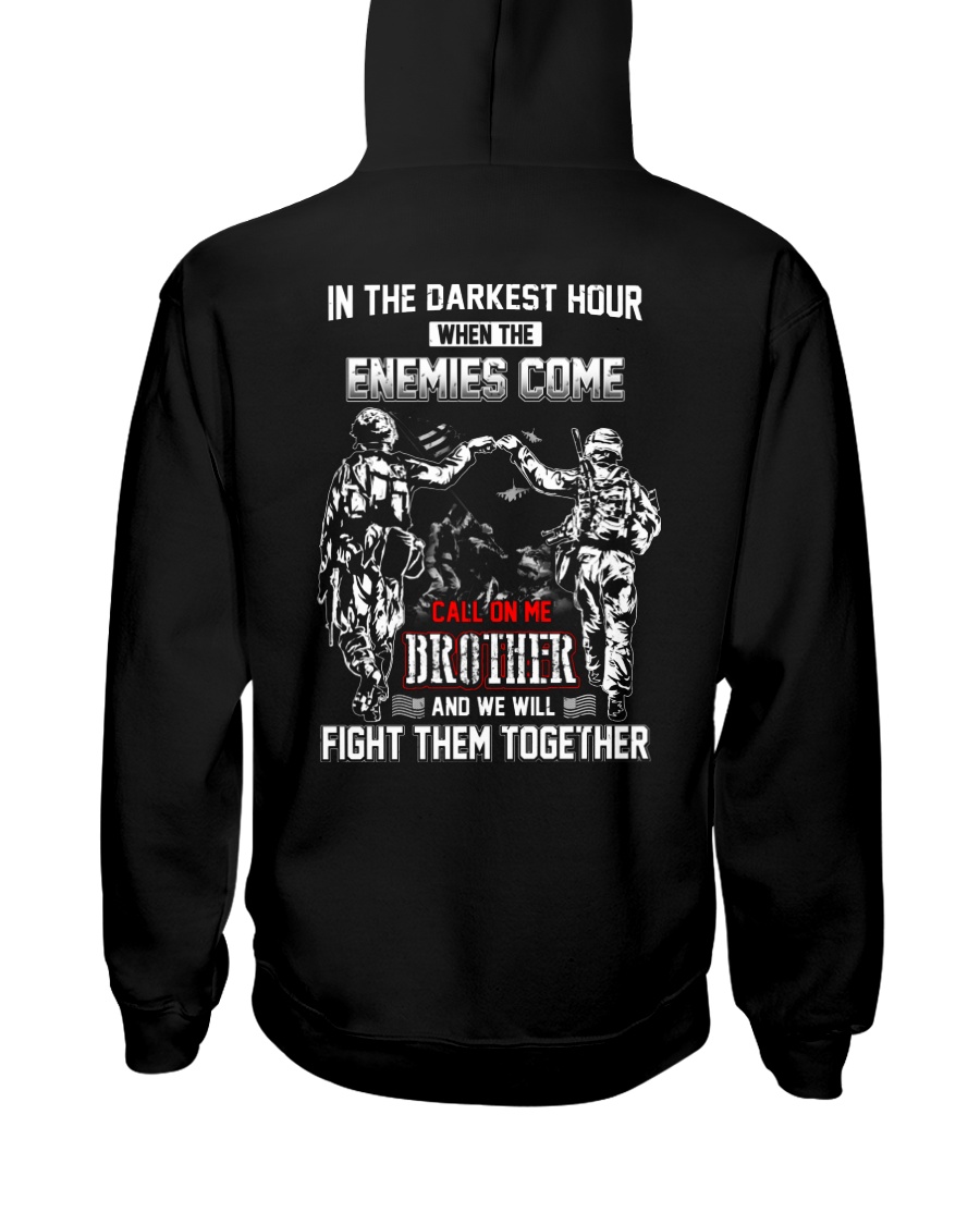 CALL ON ME BROTHER Hooded Sweatshirt