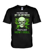 HOW I ROLL V-Neck T-Shirt thumbnail