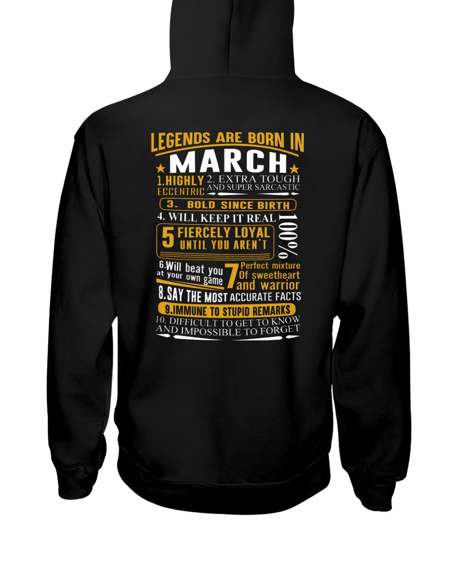 LEGENDS BORN-GUY-3 Hooded Sweatshirt