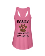 EASILY DISTRACTED BY CATS Ladies Flowy Tank thumbnail