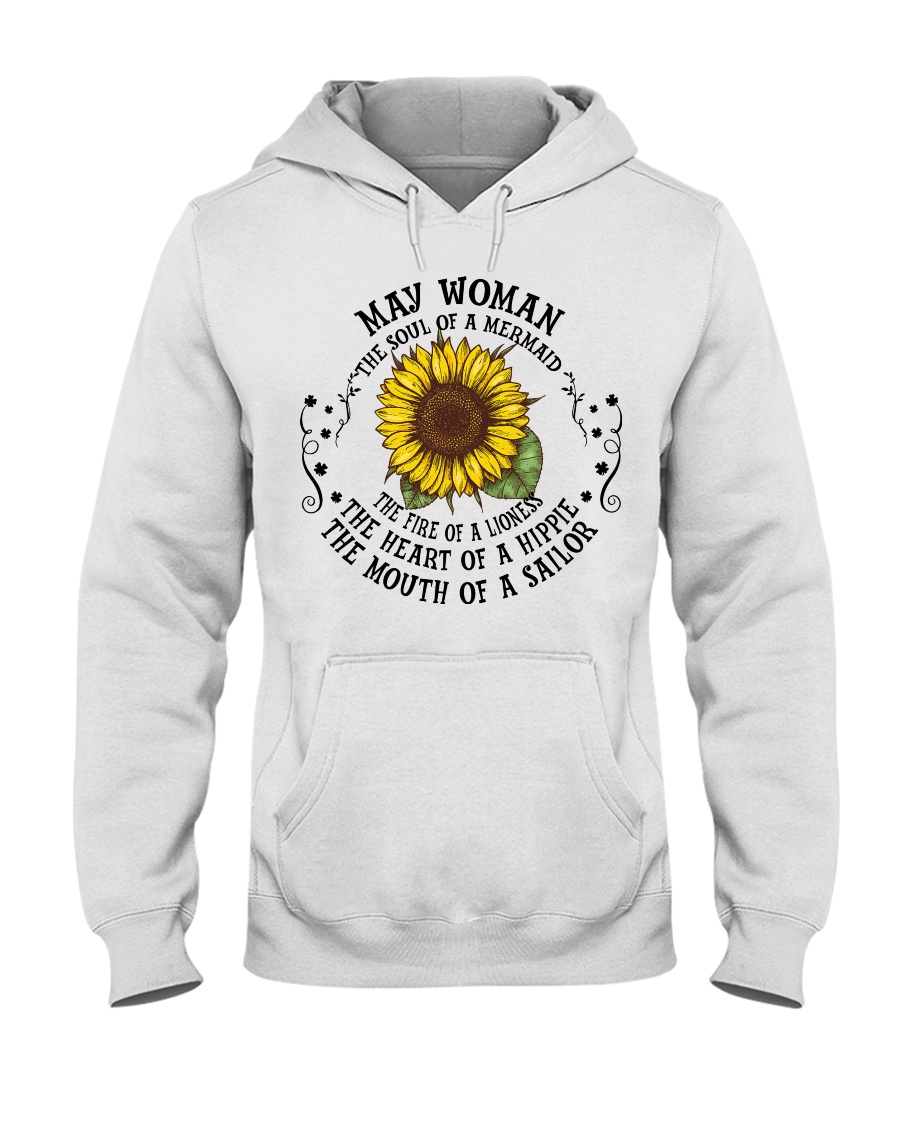 HIPPIE-WOMAN-5 Hooded Sweatshirt