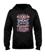 MONTH GIRL-3 Hooded Sweatshirt front