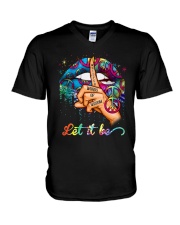 LET IT BE-SALE V-Neck T-Shirt thumbnail