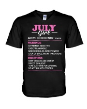 US-ACTIVE GIRL-7 V-Neck T-Shirt thumbnail