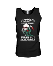 ASHOLE-GOOGLED Unisex Tank thumbnail
