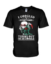 ASHOLE-GOOGLED V-Neck T-Shirt thumbnail