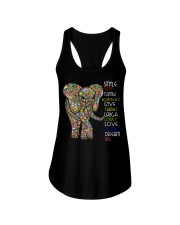 SMILE OFTEN-ELEPHANT Ladies Flowy Tank thumbnail