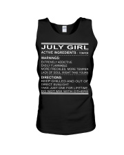 GIRL ACTIVE-7 Unisex Tank thumbnail