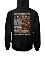 KNOWGUY - MONTH - GERMAN -9 Hooded Sweatshirt back