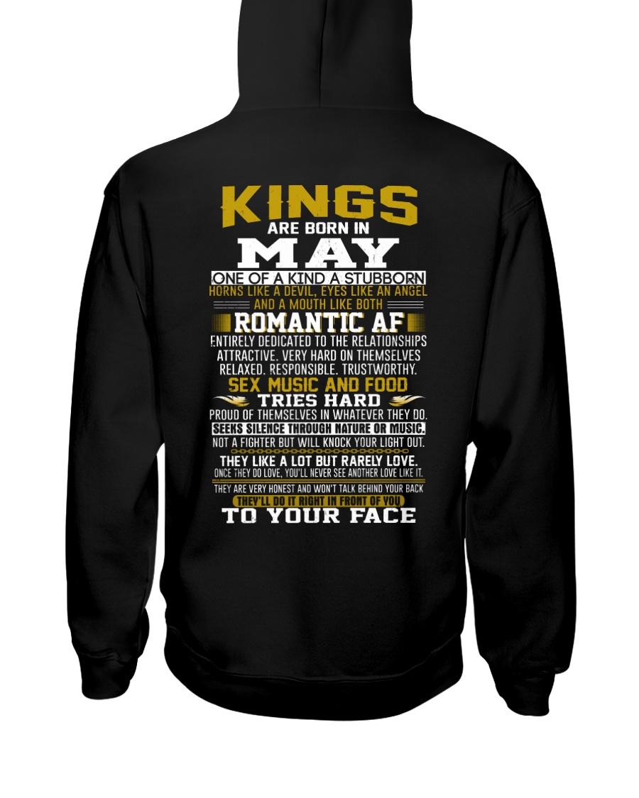 KING BORN IN-MAY Hooded Sweatshirt