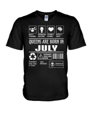 queen facts-7 V-Neck T-Shirt thumbnail