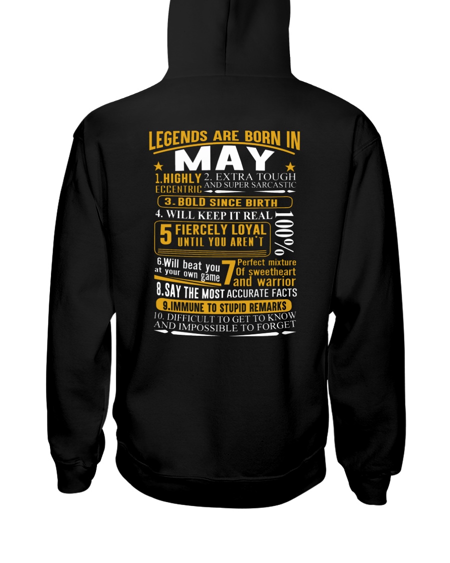 LEGENDS BORN-GUY-5 Hooded Sweatshirt